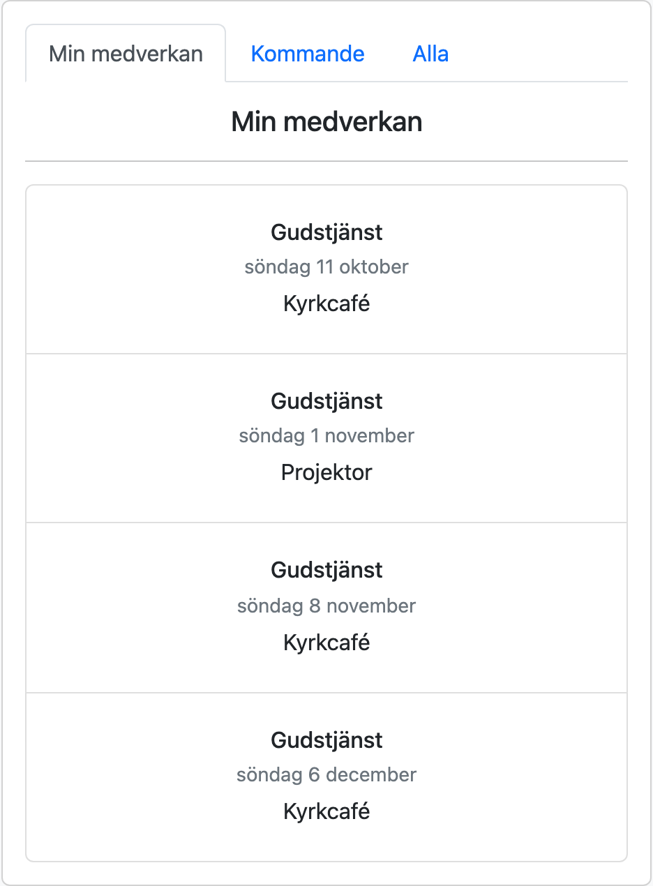Min medverkan